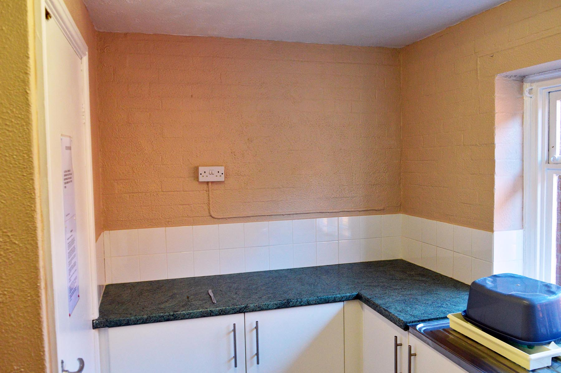 The kitchen at Ingoldisthorpe church hall