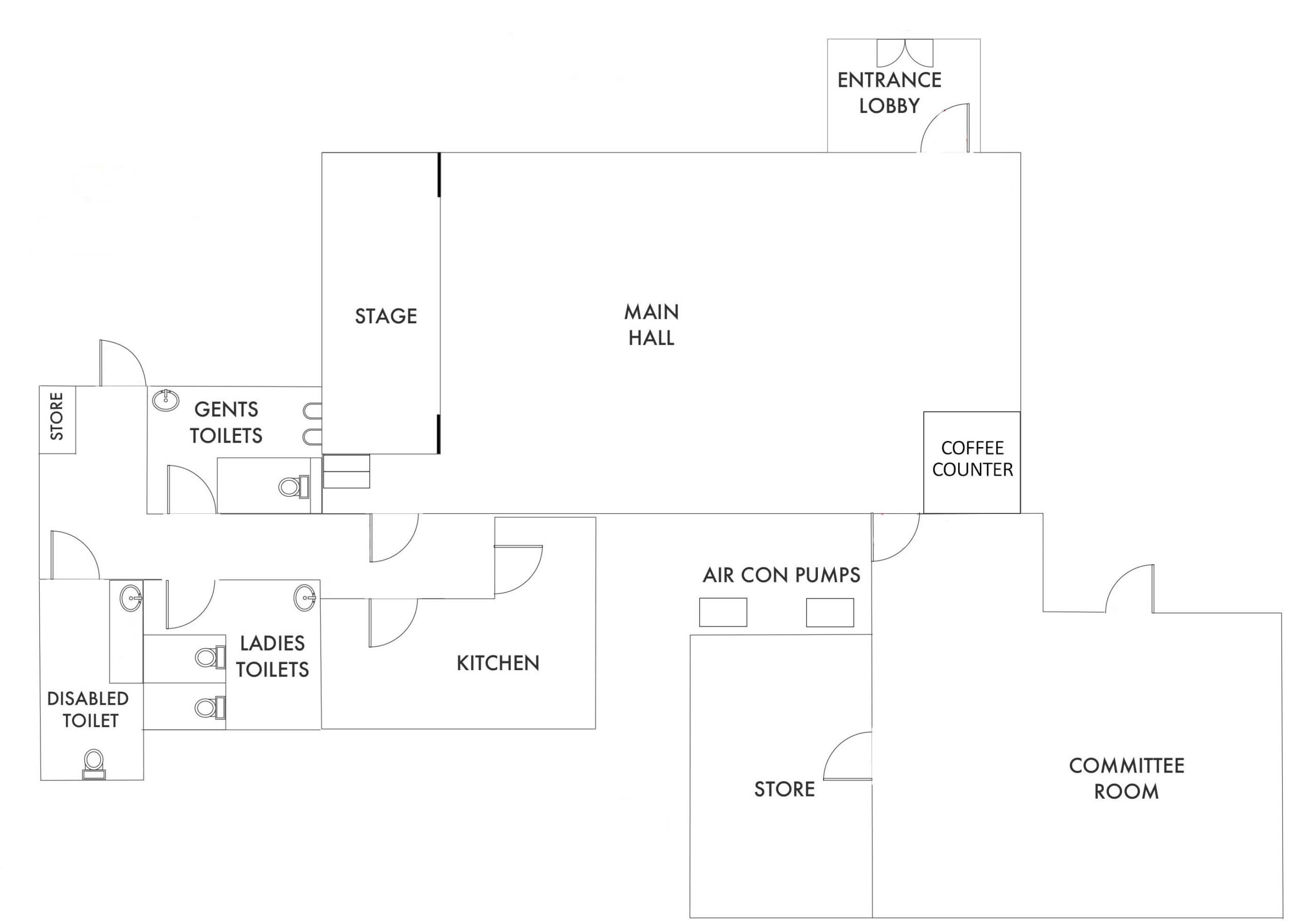 Ingoldisthorpe Hall floor plan